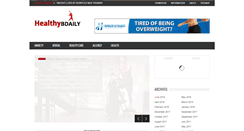 Desktop Screenshot of healthybdaily.com